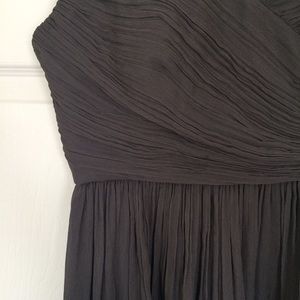 J Crew Gray Bridesmaids Dress. NWT